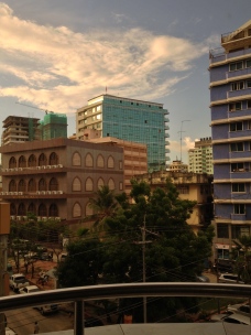 View from my in Dar es Salaam