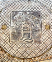 Stone Town manhole cover